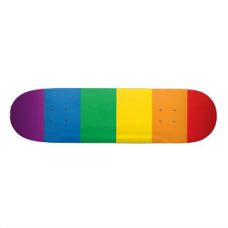 Pride | Colourful Rainbow Design Skateboard