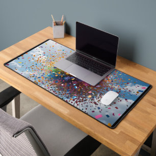 Pride Confetti Celebration Desk Mat