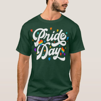 Pride Day Gay Pride Month LGBT Rainbow Flag Clothi T-Shirt