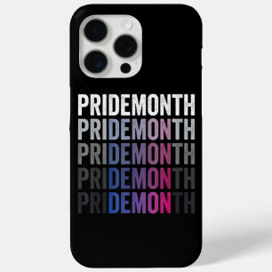 Pride Demon Bisexual Bi Pride Month LGBTQ Gay Lesb iPhone 15 Pro Max Case