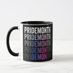 Pride Demon Bisexual Bi Pride Month LGBTQ Gay Lesb Mug