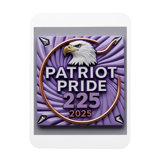 Pride Eagle Magnet (Vertical)