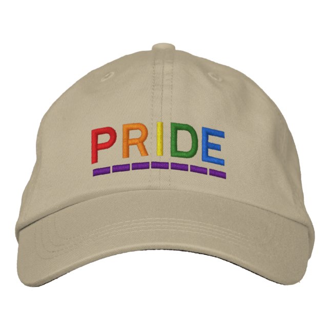 Pride Embroidered Hat (Front)