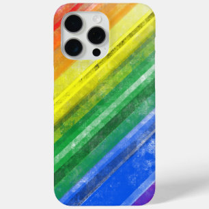 Pride Equality Gay Flag Grunge Stripes LGBTQ Case