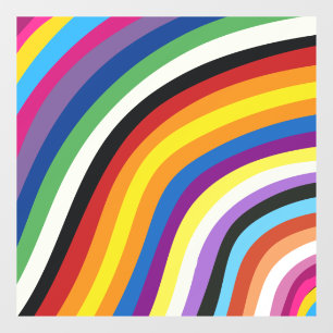 Pride Flag Colorful Stripes Pattern