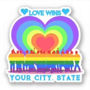 Pride Flag Heart