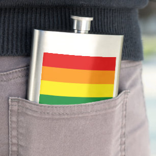 Pride Flag Hip Flask