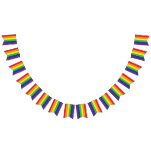 Pride Flag Party Signs Banners Assortment Garland