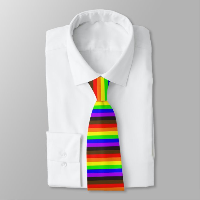 Pride Flag Tie (Tied)
