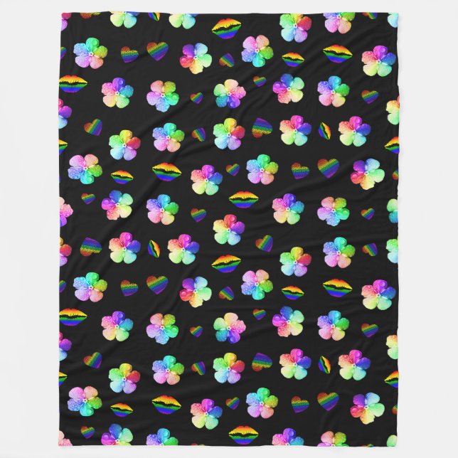Pride Fleece Blanket (Front)