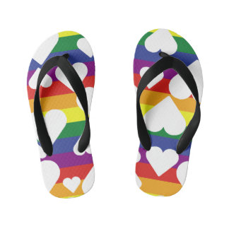 Pride Flips Flops Kid's Thongs