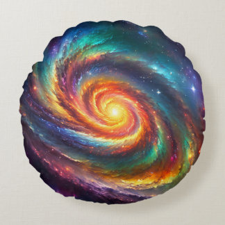Pride Galaxy - Round Cushion