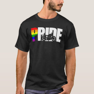 Pride Gay Biker Lgbt Motorcycle Club Gay Pride Par T-Shirt