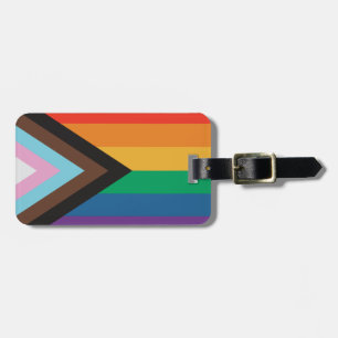 Pride gay Lgbt rainbow flag   Luggage Tag