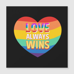 Pride gay- love always wins. Rainbow colour. C