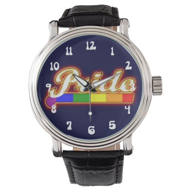 Pride Gay Pride Glowing Pride Watch (Front)