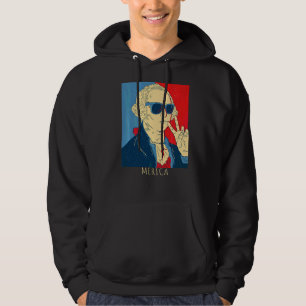 Pride George Washington Usa 4th Of July Hoodie