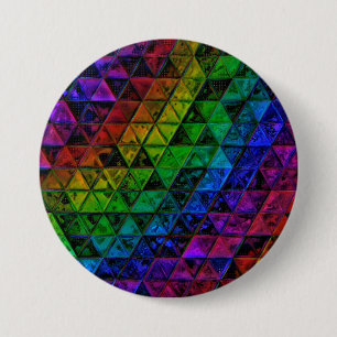 Pride Glass 7.5 Cm Round Badge