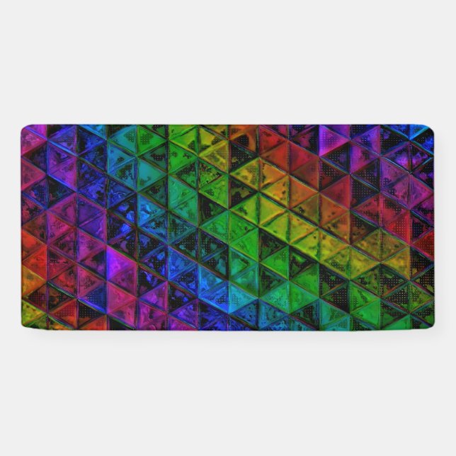 Pride Glass  Banner (Horizontal)