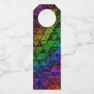 Pride Glass  Bottle Tag