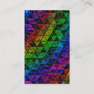 Pride Glass Business Card