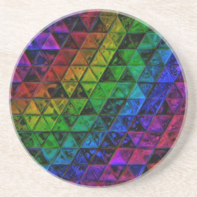 Pride Glass  Coaster (Front)