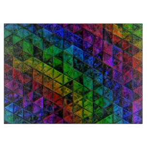 Pride Glass  Cutting Board