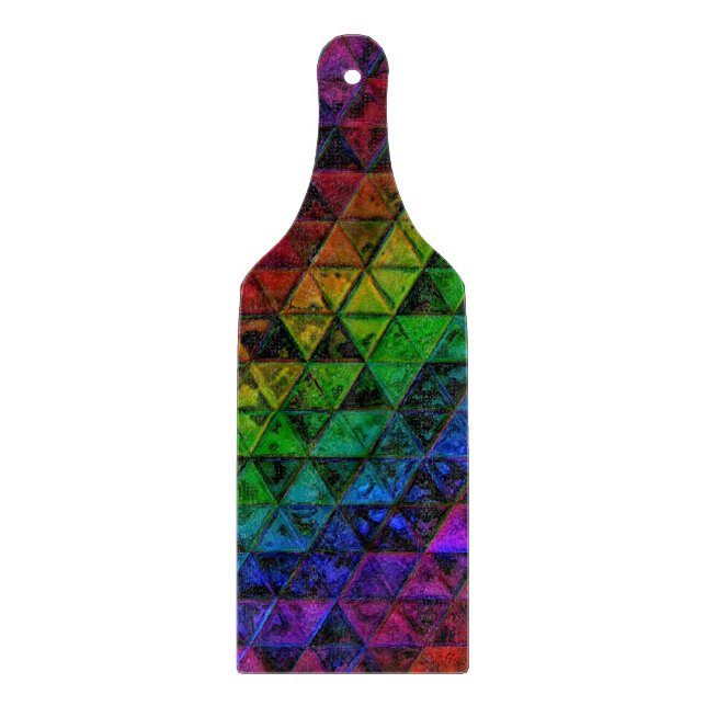 Pride Glass  Cutting Board (Front)