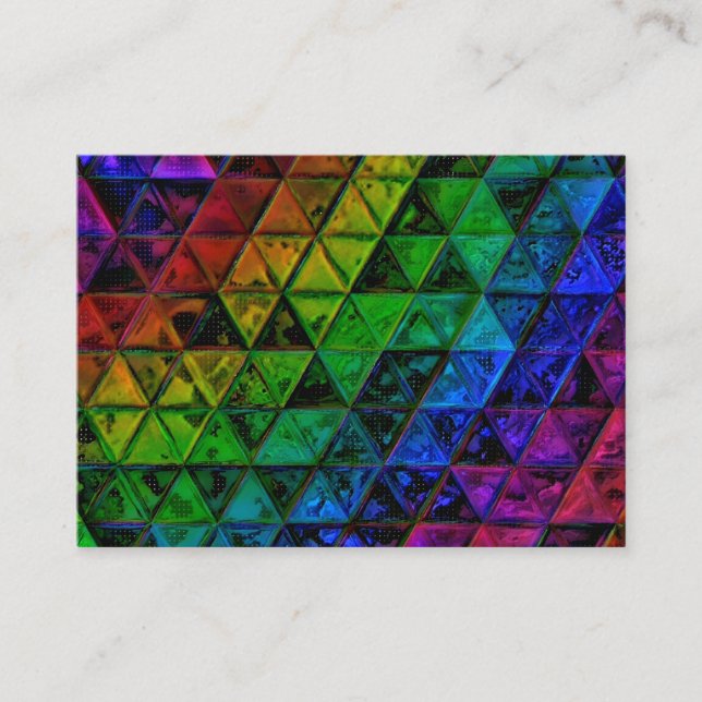 Pride Glass  Discount Card (Front)