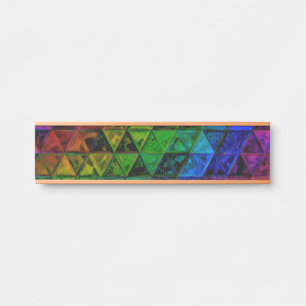 Pride Glass  Door Sign