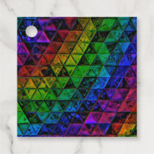 Pride Glass Favour Tags