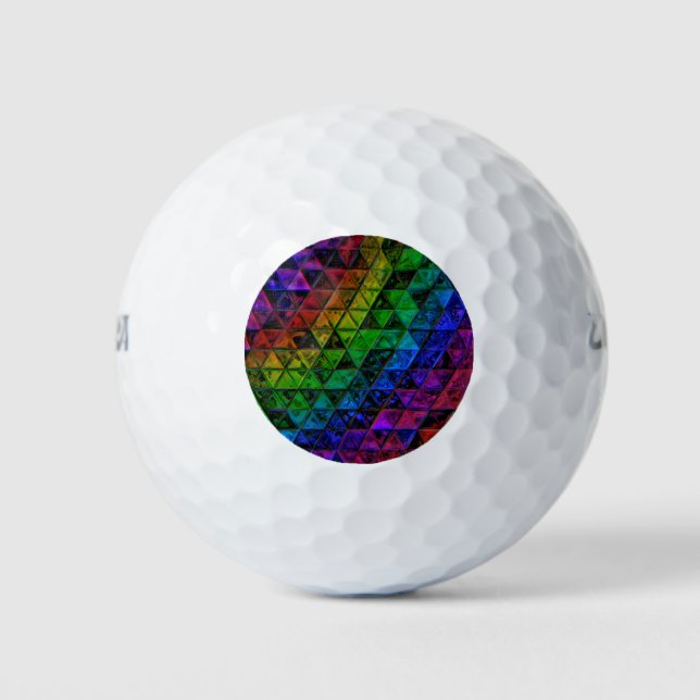 Pride Glass  Golf Balls (Front)