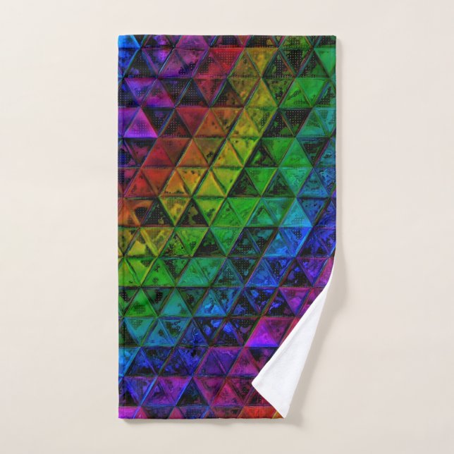 Pride Glass  Hand Towel (Hand Towel)