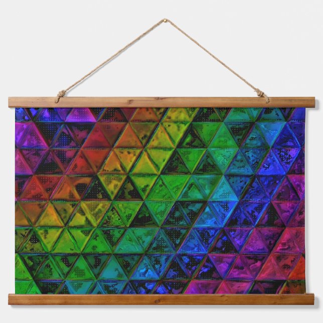 Pride Glass  Hanging Tapestry (Front)