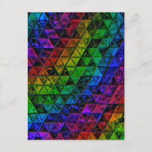 Pride Glass  Holiday Postcard