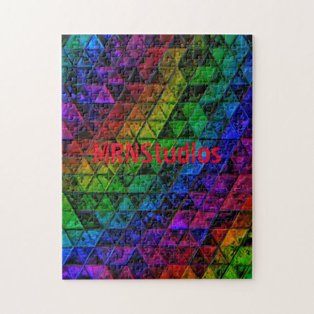 Pride Glass  Jigsaw Puzzle (Vertical)