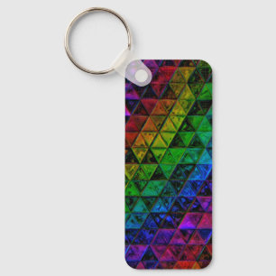 Pride Glass  Key Ring
