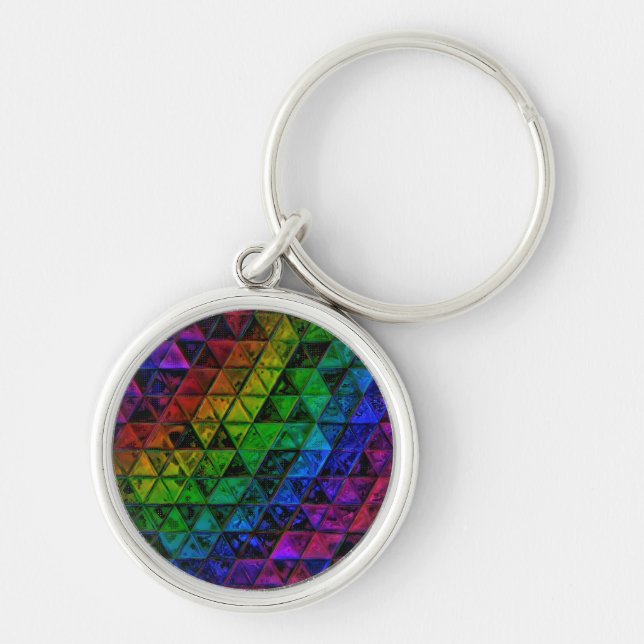 Pride Glass  Key Ring (Front)