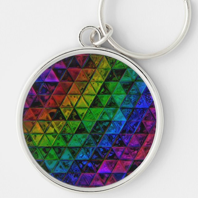 Pride Glass  Key Ring (Front)