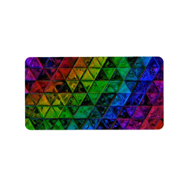 Pride Glass  Label (Front)