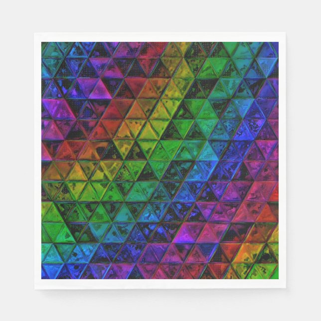 Pride Glass  Napkin (Front)