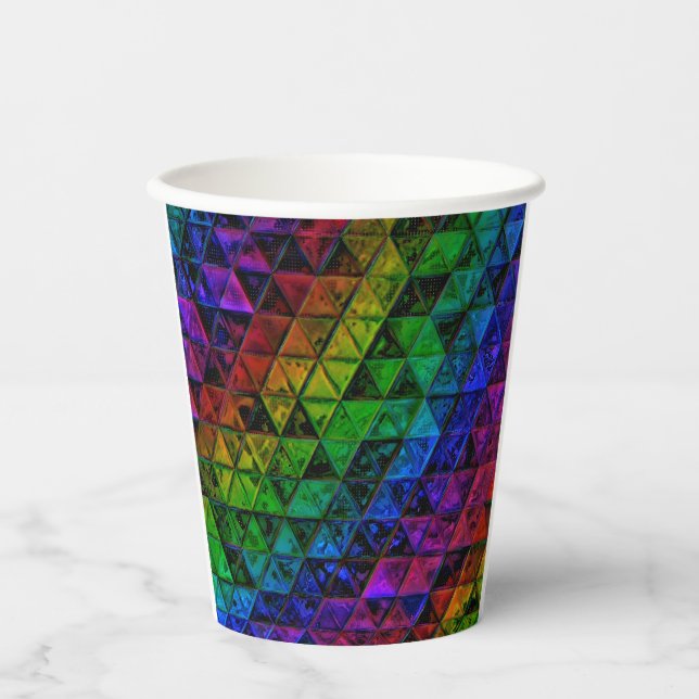 Pride Glass  Paper Cups (Front)