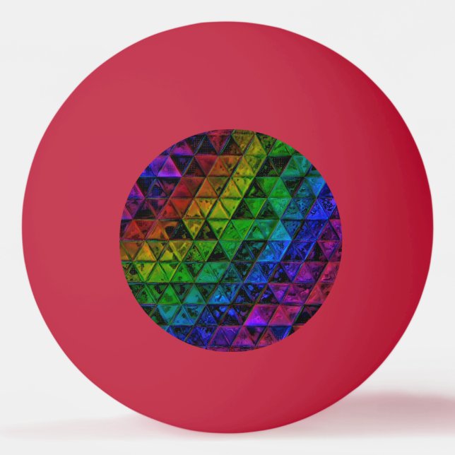 Pride Glass  Ping Pong Ball (Front)