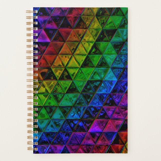 Pride Glass  Planner (Front)