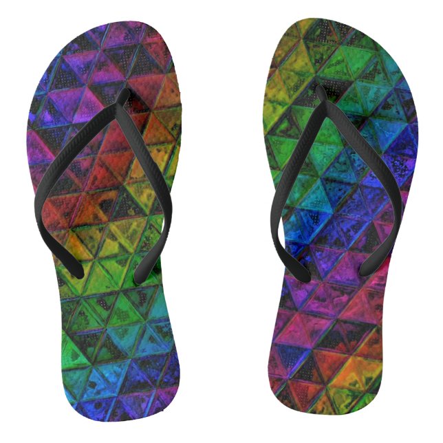 Pride Glass  Thongs (Footbed)