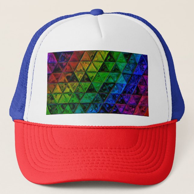 Pride Glass  Trucker Hat (Front)