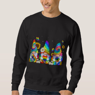 Pride Gnomies LGBT Funny Gnomes Pride Ally Gnome L Sweatshirt