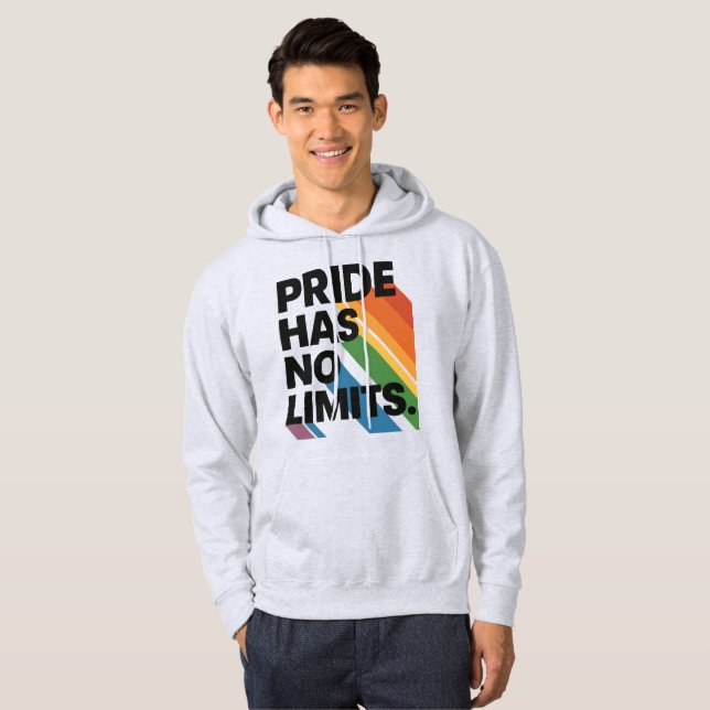Pride Has No Limits | Disability Pride Month  Hoodie (Front Full)