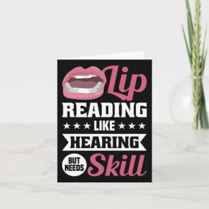 Pride Hearing Loss Awareness Deaf Awareness 2 Card
