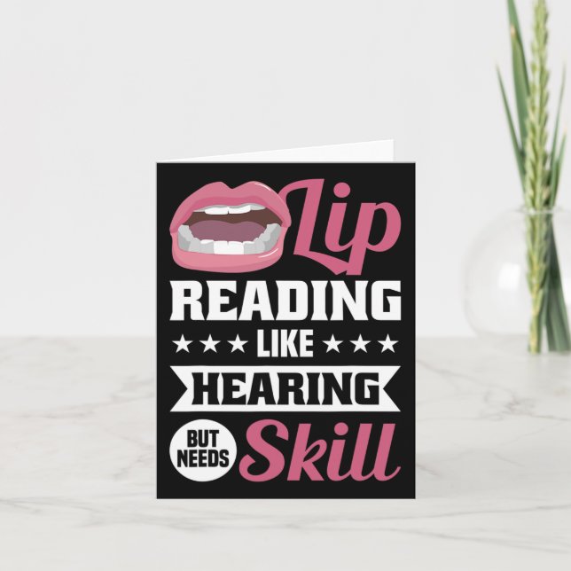 Pride Hearing Loss Awareness Deaf Awareness 2  Card (Front)